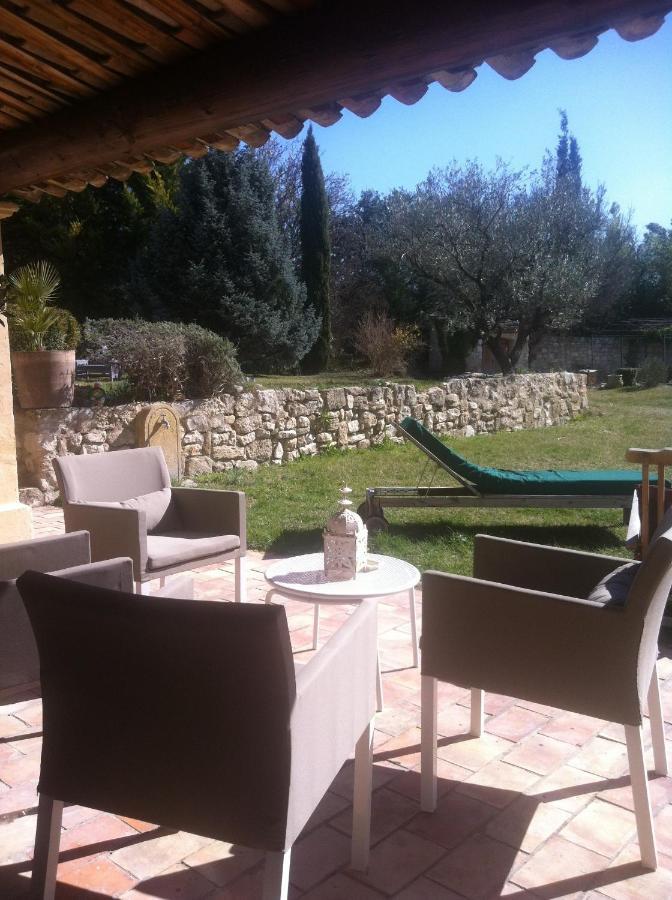 Suite De L'Olivier Au Mas Au Coeur De La Provence &Spa 圣卡纳 客房 照片