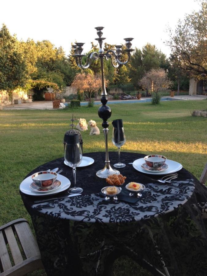 Suite De L'Olivier Au Mas Au Coeur De La Provence &Spa 圣卡纳 客房 照片